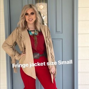 Fringe jacket